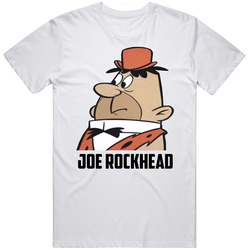 Joe Rockhead Cartoon Character The Flintstones Fan T Shirt