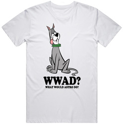 What Would Astro Do Wwjd The Jetsons Cartoon Character Fan T Shirt