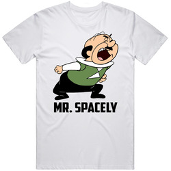 Mr Spacely Cartoon Character The Jetsons Fan T Shirt