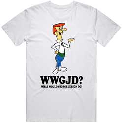 What Would George Jetson Do Wwjd The Jetsons Cartoon Character Fan T S