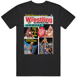 Wrestling Magazine Cover Fall 1985 Fan T Shirt
