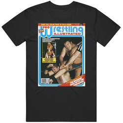 Wrestling Magazine Cover April 1981 Fan T Shirt