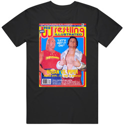 Wrestling Magazine Cover July 1985 Fan T Shirt