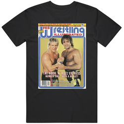 Wrestling Magazine Cover July 1986 Fan T Shirt