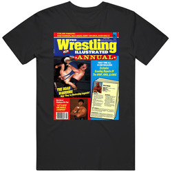 Wrestling Magazine Cover Winter 1985 Fan T Shirt