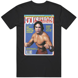 Wrestling Magazine Cover October 1985 Fan T Shirt