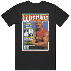 Wrestling Magazine Cover January 1986 Fan T Shirt