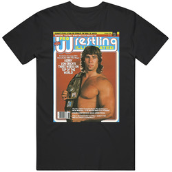 Wrestling Magazine Cover October 1984 Fan T Shirt