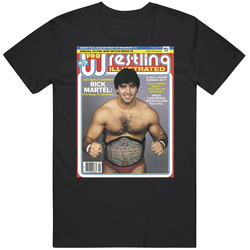 Wrestling Magazine Cover February 1985 Fan T Shirt