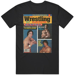 Wrestling Magazine Cover Spring 1984 Fan T Shirt