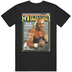 Wrestling Magazine Cover May 1984 Fan T Shirt