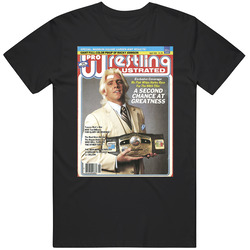 Wrestling Magazine Cover April 1984 Fan T Shirt