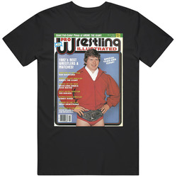 Wrestling Magazine Cover March 1983 Fan T Shirt