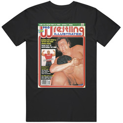 Wrestling Magazine Cover November 1982 Fan T Shirt