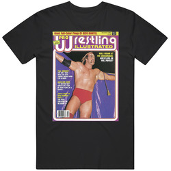 Wrestling Magazine Cover December 1982 Fan T Shirt