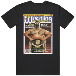 Wrestling Magazine Cover April 1983 Fan T Shirt