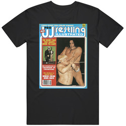 Wrestling Magazine Cover September 1980 Fan T Shirt