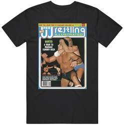 Wrestling Magazine Cover September 1982 Fan T Shirt