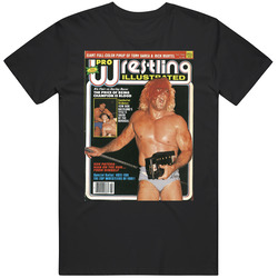 Wrestling Magazine Cover February 1982 Fan T Shirt