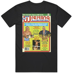 Wrestling Magazine Cover March 1982 Fan T Shirt