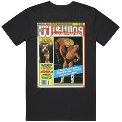 Wrestling Magazine Cover January 1982 Fan T Shirt