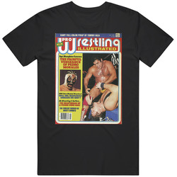 Wrestling Magazine Cover July 1981 Fan T Shirt