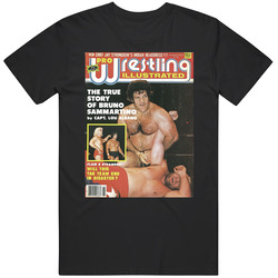 Wrestling Magazine Cover November 1979 Fan T Shirt
