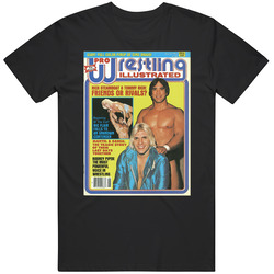 Wrestling Magazine Cover August 1982 Fan T Shirt