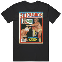 Wrestling Magazine Cover January 1981 Fan T Shirt