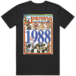 Wrestling Magazine Cover March 1989 Fan T Shirt