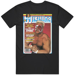 Wrestling Magazine Cover October 1988 Fan T Shirt