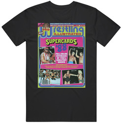 Wrestling Magazine Cover September 1988 Fan T Shirt