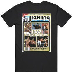 Wrestling Magazine Cover March 1988 Fan T Shirt