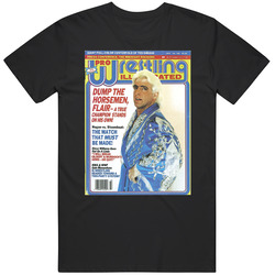 Wrestling Magazine Cover October 1987 Fan T Shirt