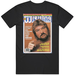 Wrestling Magazine Cover January 1988 Fan T Shirt