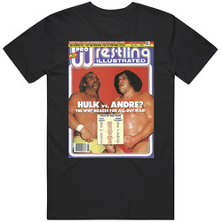 Wrestling Magazine Cover May 1987 Fan T Shirt