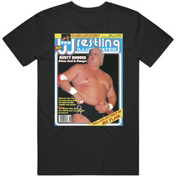 Wrestling Magazine Cover November 1989 Fan T Shirt
