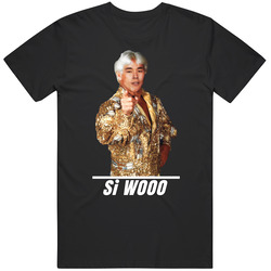Si Woo Kim Ric Flair Parody Golf Fan T Shirt