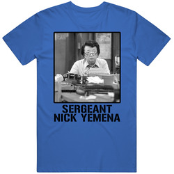 Nick Yemena Barney Miller Tv Show Character Cool Fan T Shirt