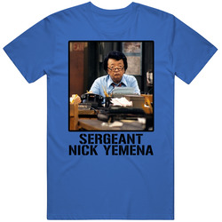 Nick Yemena Barney Miller Tv Show Character Fan T Shirt