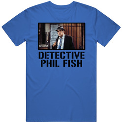 Phil Fish Barney Miller Tv Show Character Fan T Shirt