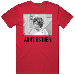 Aunt Esther Sanford And Son Character Tv Show Cool Fan T Shirt