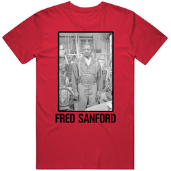 Fred Sanford Sanford And Son Character Tv Show Cool Fan T Shirt