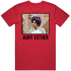 Aunt Esther Sanford And Son Character Tv Show Fan T Shirt