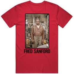 Fred Sanford Sanford And Son Character Tv Show Fan T Shirt