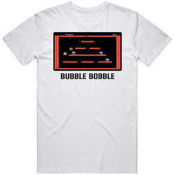 Bubble Bobble Video Game Classic Retro Fan T Shirt