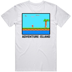 Adventure Island Video Game Classic Retro Fan T Shirt
