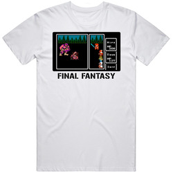 Final Fantasy Video Game Classic Retro Fan T Shirt