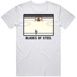 Blades Of Steel Video Game Classic Retro Fan T Shirt
