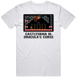Castlevania Iii Dracula's Curse Video Game Classic Retro Fan T Sh
